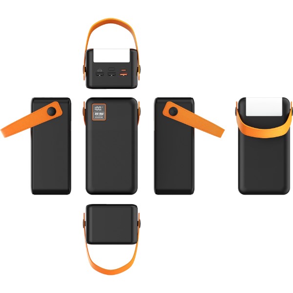 Фото - Батарея мобильная Xipin K600LF 60000mAh PD20W+22.5W (Black)